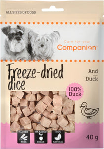 Companion Freeze-dried dice, anka 40g