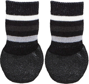 Hundsockar gummerad 2-pack svart