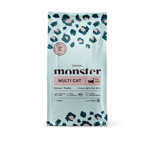 Monster Katt Original Multicat Salmon/Poultry 6 kg