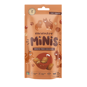 Monster Cat Minis Grain Free Chicken 60g