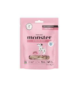 Monster Dog frystorkade treats Beef 45 g